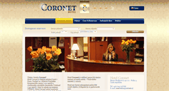 Desktop Screenshot of coronet.cz