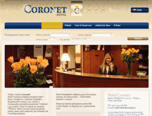 Tablet Screenshot of coronet.cz