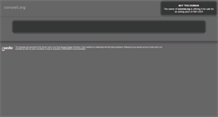 Desktop Screenshot of coronet.org